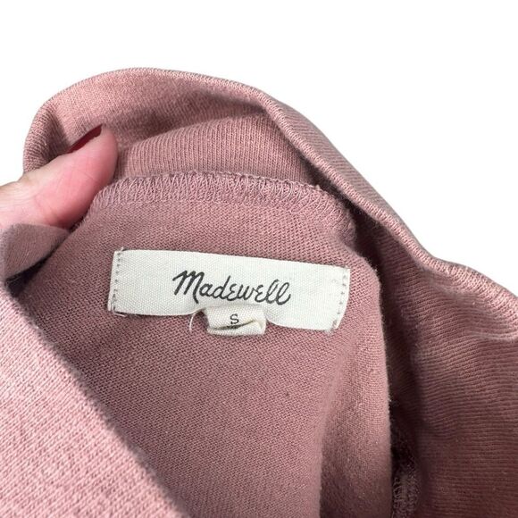 |EUC| MADEWELL Button Sleeve Turtle Neck Top - Picture 4 of 6